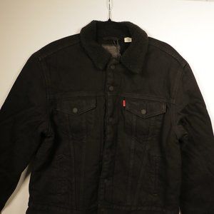 Levi's Ex-Boyfriend Trucker Jacket Sherpa **NWT**